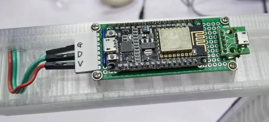 Tủ Kính Đậy Cửa Thông Gió Trượt Cho Bambu P1P và X1 Có Đèn LED ESP8266 - Image 9