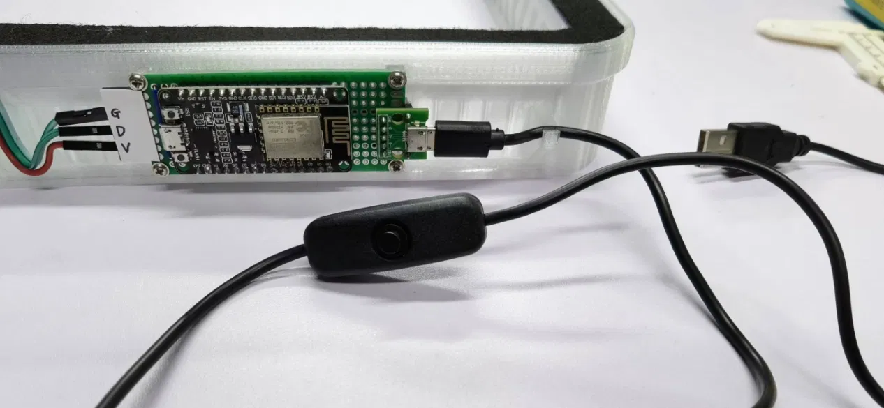 Tủ Kính Đậy Cửa Thông Gió Trượt Cho Bambu P1P và X1 Có Đèn LED ESP8266 - Image 10