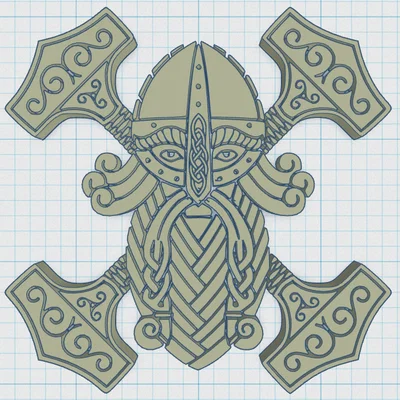 Búa của Thor 22 - Phong cách Viking / Bắc Âu
