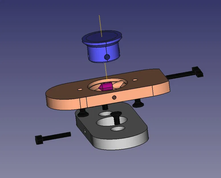 Đế Xoay Cho Máy Kẹp Bàn Có Chân Kẹp Bàn - Image 11