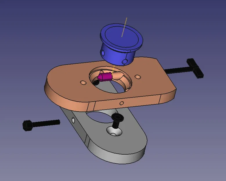 Đế Xoay Cho Máy Kẹp Bàn Có Chân Kẹp Bàn - Image 12
