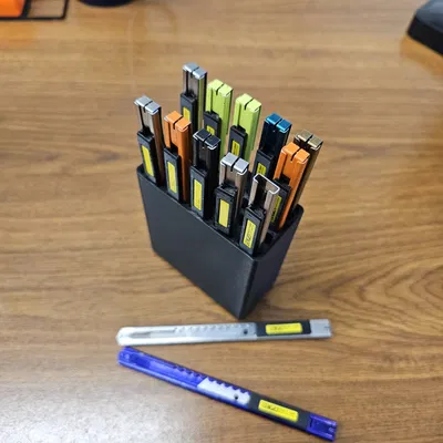 Giá Đựng Dao Olfa Slimline 9mm Chuẩn Gridfinity 1x2x12