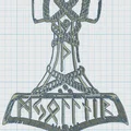 Búa Thần Thor Viking/Norse 17 - Thumbnail 2