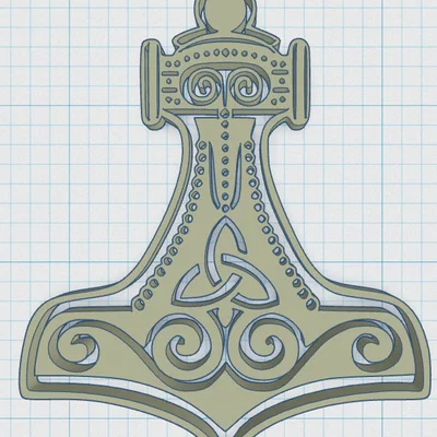 Búa Thor Viking / Bắc Âu 19
