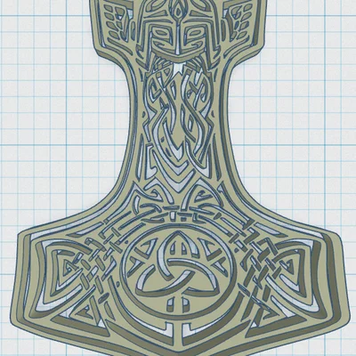 Búa Thor 14 Viking / Bắc Âu