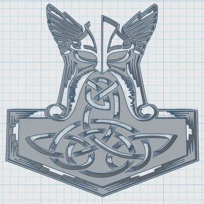 Viking / Norse - Chiếc Búa Thor 11