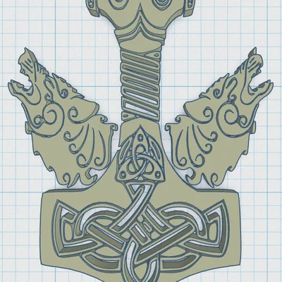 Búa Thần Thor Viking / Bắc Âu 13