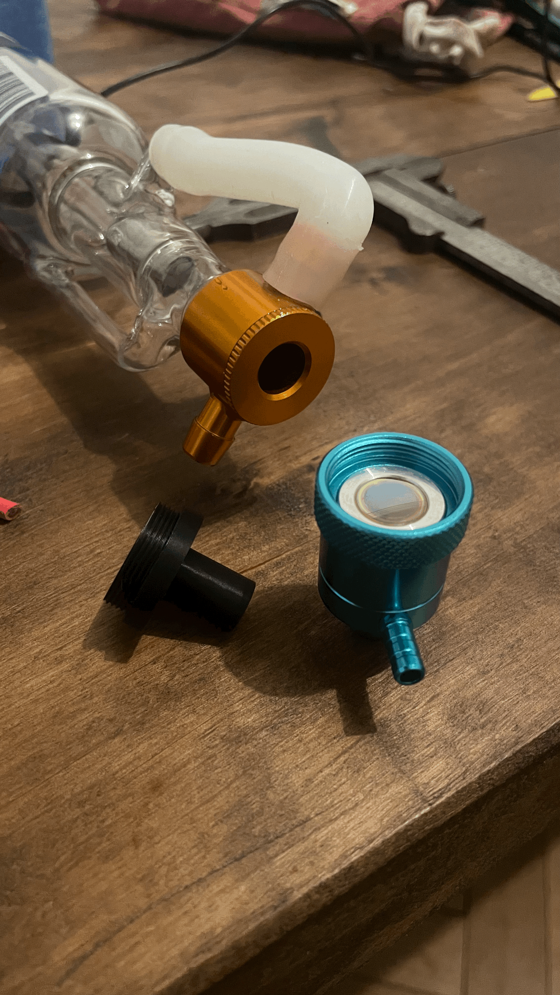 Adapter Cloudray gắn đầu laser CO2 trực tiếp vào ống - Image 2