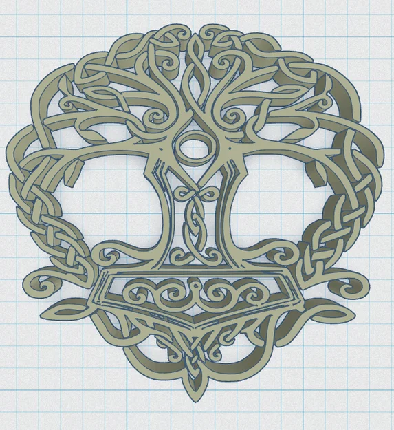 Biểu tượng Viking - Búa Thor 8 - Image 3