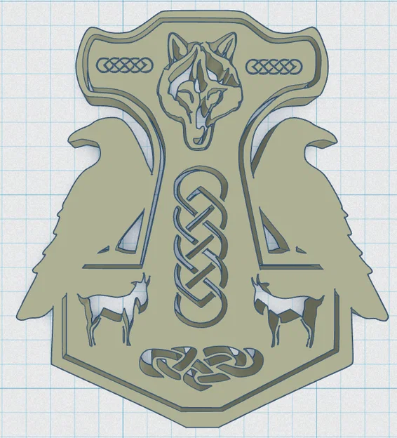 Búa Thor Viking / Bắc Âu 5 - Image 3
