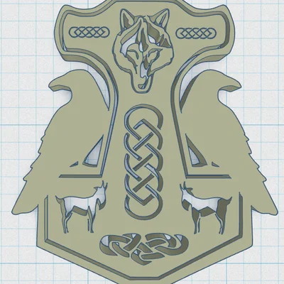 Búa Thor Viking / Bắc Âu 5