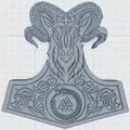 Búa Thor 2 - Viking / Bắc Âu - Thumbnail 3
