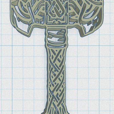 Búa Thần Thor 3 - Phong Cách Viking / Bắc Âu