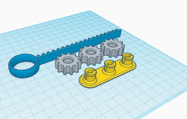 Bánh răng kiểm tra krank - Image 1