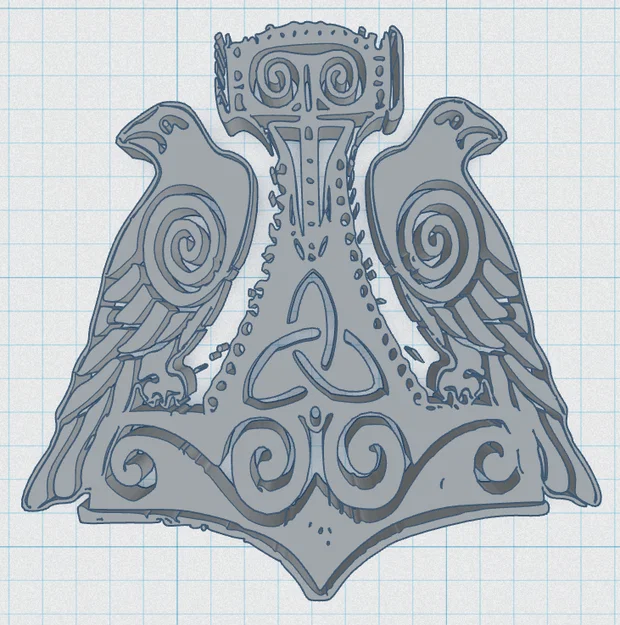 Búa của Thor Viking / Bắc Âu – Mặt Dây Chuyền 1 - Image 3