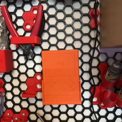 Hộp đựng kiêm giá treo tường tổ ong cho Miyoo Mini+ (Miyoo Mini+ GripCase Honeycomb Wallstorage HWS)