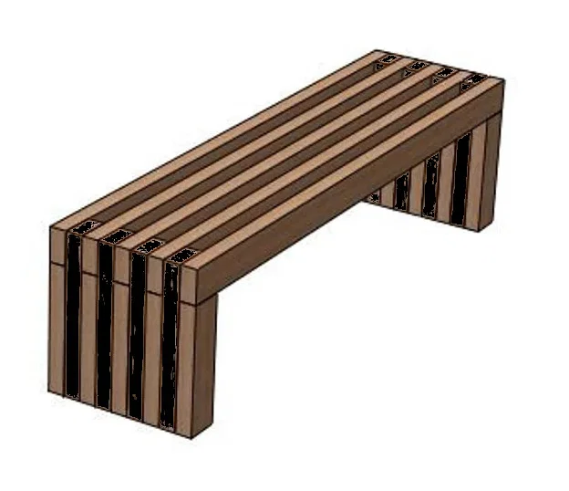 Jig Khoan Ghế Bằng Gỗ 2x4 - Image 3