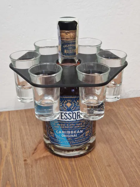 Giá Đỡ Chai Rượu Shot Đơn Giản - Image 1