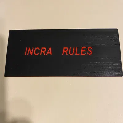 Thước đo INCRA 6 inch chuẩn SAE