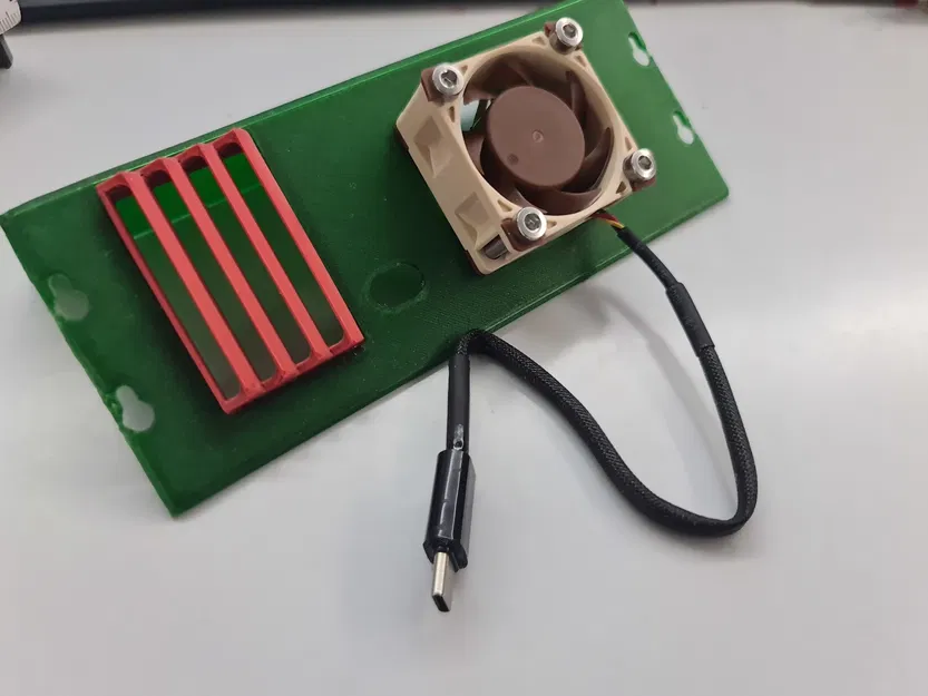 Prusa XL series: Nắp Buddy có khe thông gió và quạt 40mm - Image 2