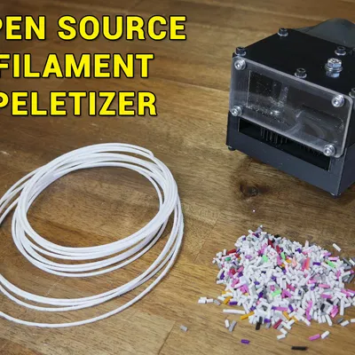 Máy nghiền sợi nhựa tự nạp liệu mã nguồn mở