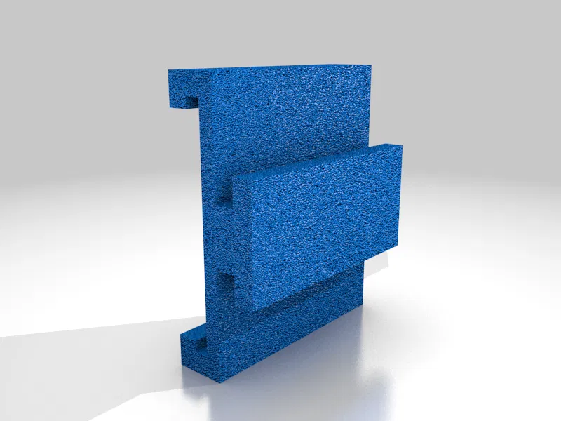 Kẹp gắn Thanh đèn LED cho Ender3 - Image 1