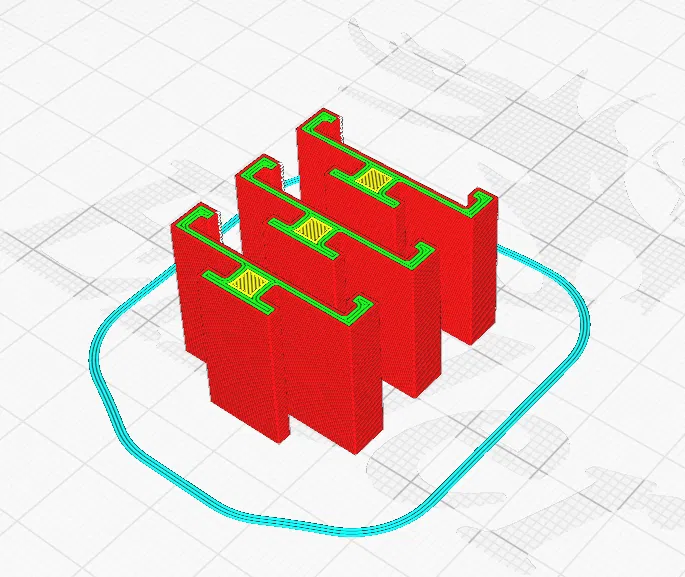 Kẹp gắn Thanh đèn LED cho Ender3 - Image 3