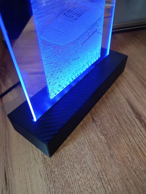 Chân đế đèn cho đĩa/gương khắc - Image 1