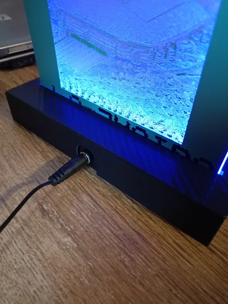 Chân đế đèn cho đĩa/gương khắc - Image 2