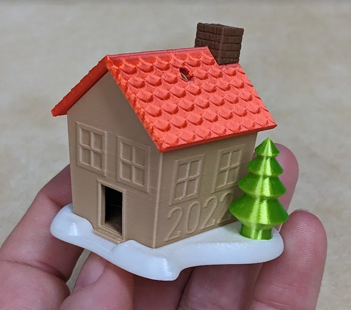 Nhà Giáng sinh - Đồ Trang trí Gia đình - Image 1