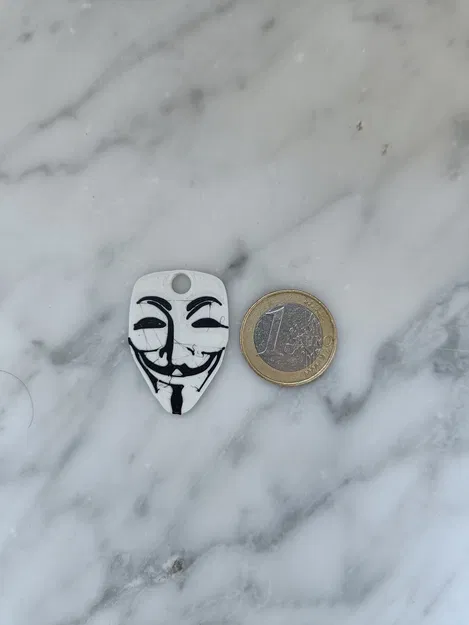 Móc Khóa Mặt Nạ Guy Fawkes - Image 2