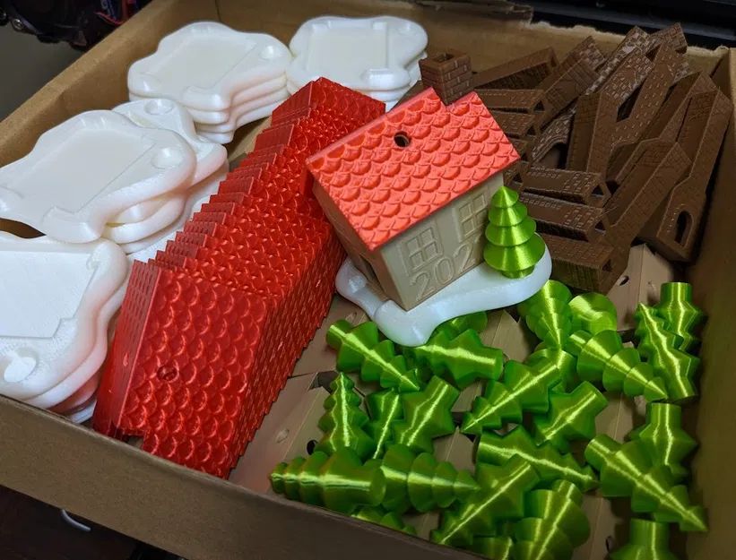 Nhà Giáng sinh - Đồ Trang trí Gia đình - Image 7