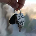 Móc Khóa Mặt Nạ Guy Fawkes - Thumbnail 3
