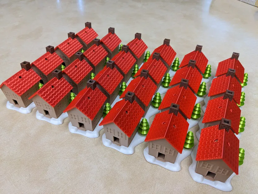 Nhà Giáng sinh - Đồ Trang trí Gia đình - Image 9