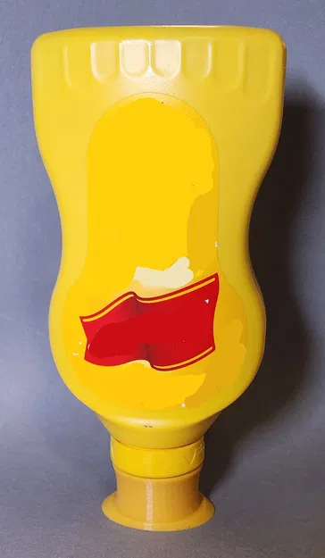 Đế Chưng Chai Mù Tạt Màu Vàng - Image 3