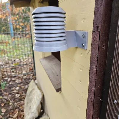 Tấm che nắng cho cảm biến kèm đế treo tường