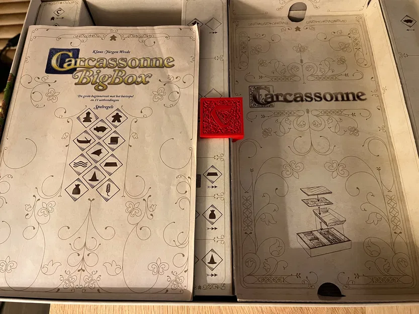 Giá đỡ sách hướng dẫn Carcassonne Big Box - Image 3