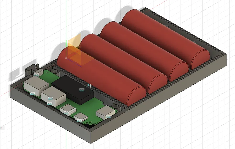 Vỏ sạc dự phòng cho pin 18650 - Image 1