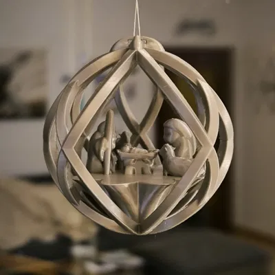 Móc treo Giáng sinh Cảnh Chúa Hài Đồng