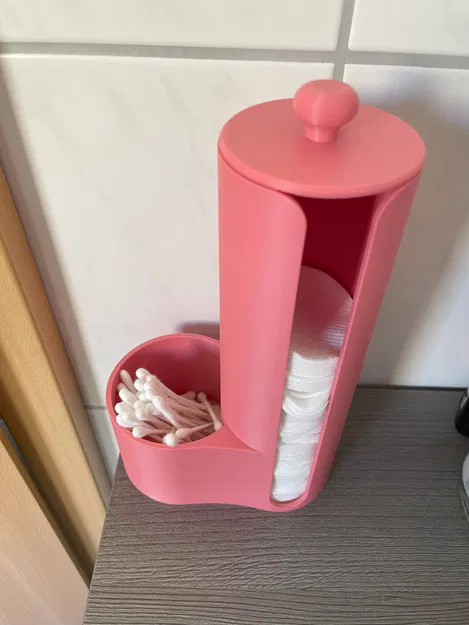 Hộp Đựng Bông Tẩy Trang và Tăm Bông Phiên Bản Mở Rộng - Image 2