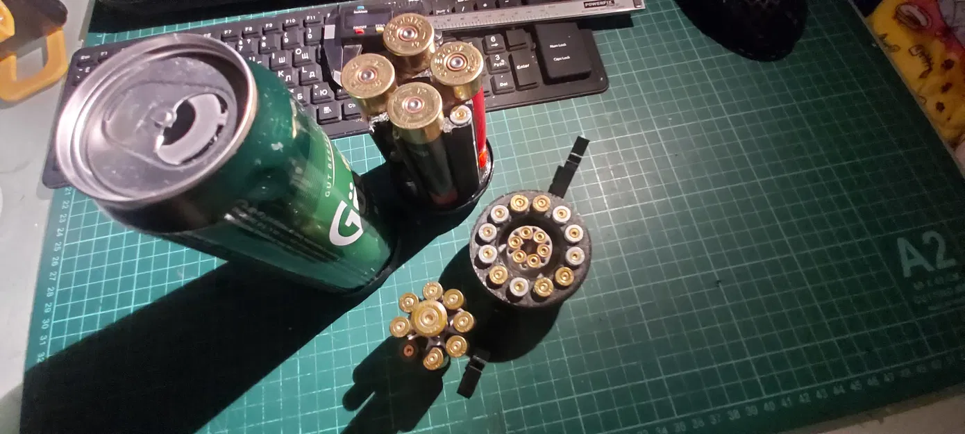 Hộp đựng vỏ đạn rỗng bằng lon bia - Image 1