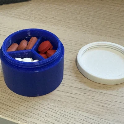 Hộp Đựng Thuốc Du Lịch/Cắm Trại 3 Ngăn