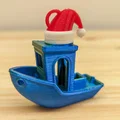 Móc Trang Trí 3DBenchy Mũ Giáng Sinh (Hỗ Trợ Đổi Màu) - Thumbnail 4