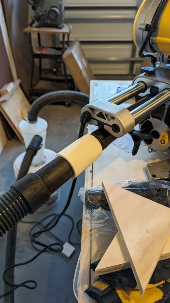 Khớp Nối Ống Hút Bụi Shop-Vac 1-7/8" & Máy Cưa Mộng Dewalt (DWS779, DXV10P) - Image 4