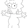 Tranh 2D Simpsons Lisa Maggie Marge - Thumbnail 3