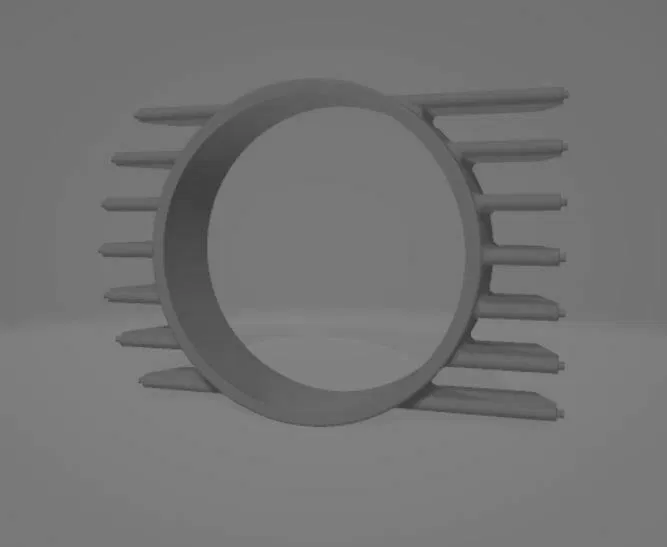 Giá đỡ đồng hồ cho cửa gió điều hòa Audi A3 8L (52mm) - Image 2