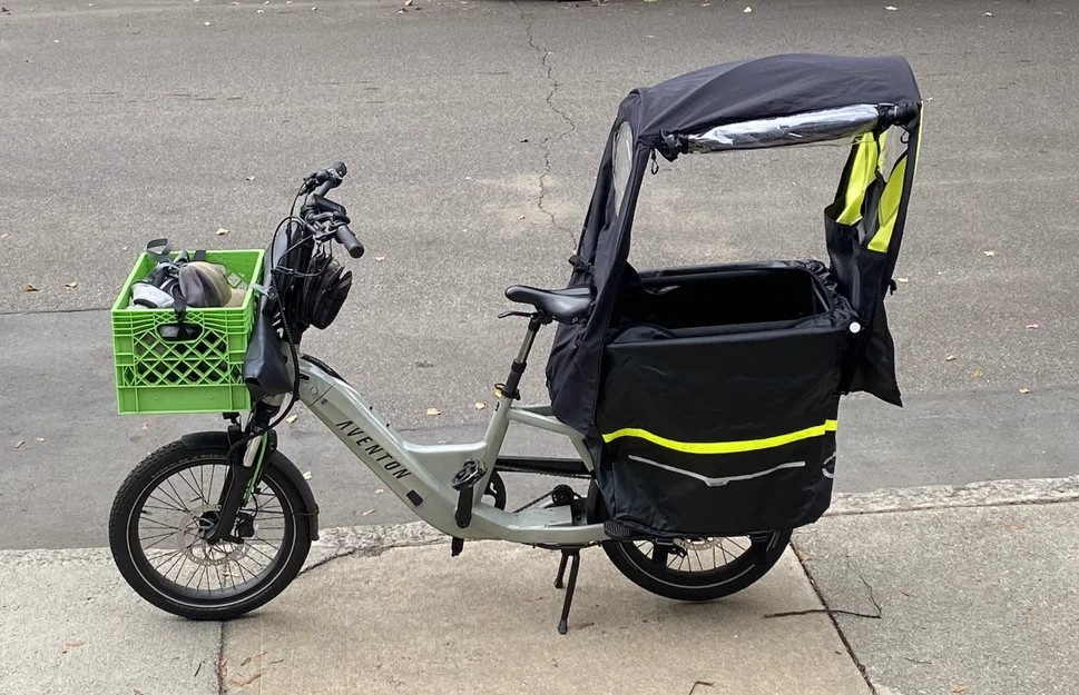 Aventon Abound OG/AG/LR - Cục gù gắn Hộp/Khiên/Che mưa/nắng cho Tern GSD - Image 1