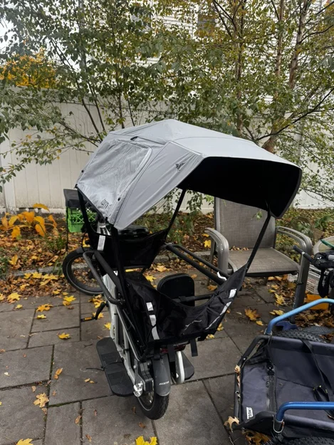 Aventon Abound OG/AG/LR - Cục gù gắn Hộp/Khiên/Che mưa/nắng cho Tern GSD - Image 3