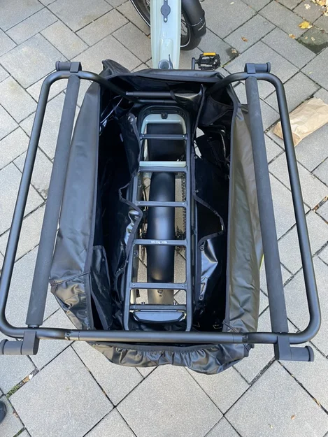 Aventon Abound OG/AG/LR - Cục gù gắn Hộp/Khiên/Che mưa/nắng cho Tern GSD - Image 4