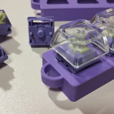 Móc Khóa Hình Switch Bàn Phím 1x2